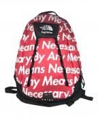 THE NORTH FACE×SUPREMEザ ノース フェイス×シュプリーム）の古着「バックパック」｜ホワイト×レッド