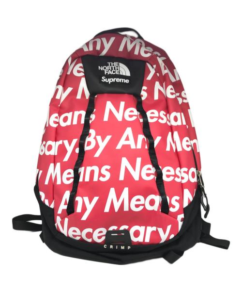 THE NORTH FACE（ザ ノース フェイス）THE NORTH FACE (ザ ノース フェイス) SUPREME (シュプリーム) バックパック ホワイト×レッドの古着・服飾アイテム