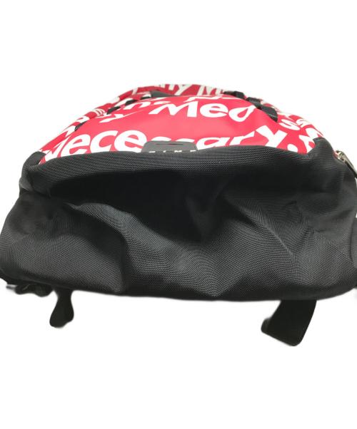 THE NORTH FACE（ザ ノース フェイス）THE NORTH FACE (ザ ノース フェイス) SUPREME (シュプリーム) バックパック ホワイト×レッドの古着・服飾アイテム