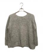 23区ニジュウサンク）の古着「ブラッシュドアルパカ ニット」｜グレー
