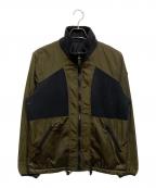 COACHコーチ）の古着「リバーシブル ポーラーフリースジャケット」｜オリーブ×ブラック