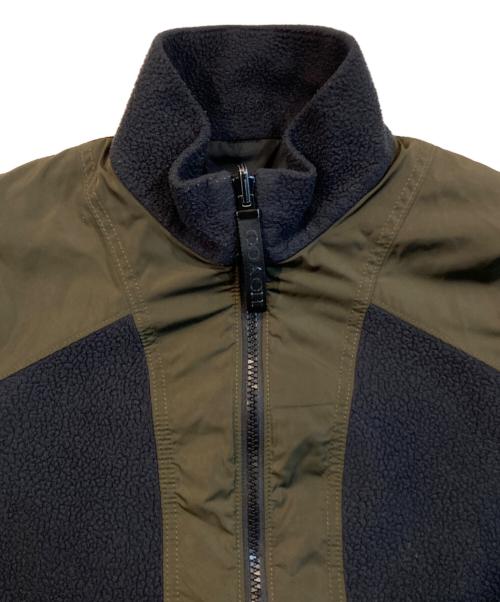 COACH（コーチ）COACH (コーチ) リバーシブル ポーラーフリースジャケット オリーブ×ブラック サイズ:サイズ詳細参照の古着・服飾アイテム