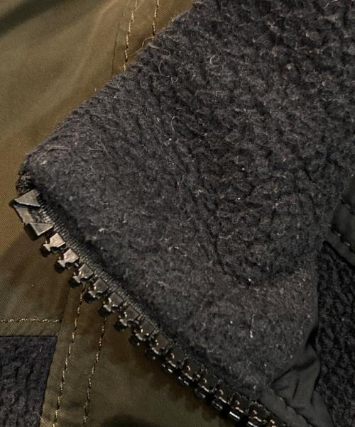 COACH（コーチ）COACH (コーチ) リバーシブル ポーラーフリースジャケット オリーブ×ブラック サイズ:サイズ詳細参照の古着・服飾アイテム