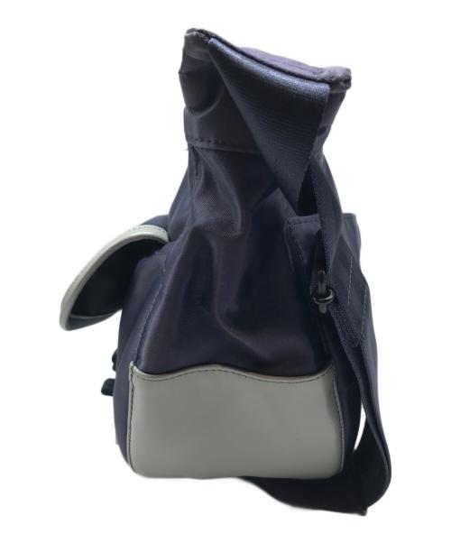 PORTER（ポーター）PORTER (ポーター) SAC'S BAR (サックスバー) バナナショルダーバッグ ネイビーの古着・服飾アイテム