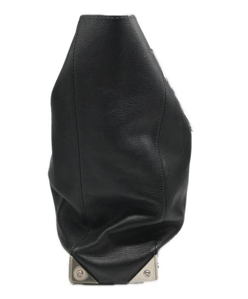 ALEXANDER WANG（アレキサンダー・ワン）ALEXANDER WANG (アレキサンダーワン) レザートート ハンドバッグ ブラックの古着・服飾アイテム