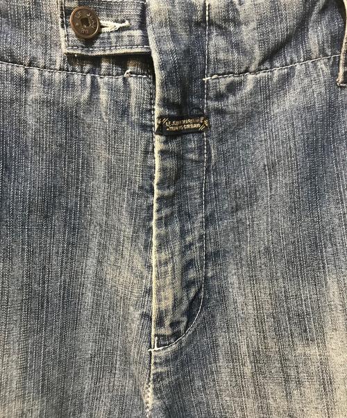 MARITHE+FRANCOIS GIRBAUD（マリテフランソワジルボー）MARITHE+FRANCOIS GIRBAUD (マリテフランソワジルボー) シャトルパンツ ブルー サイズ:36Mの古着・服飾アイテム