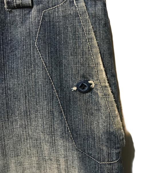 MARITHE+FRANCOIS GIRBAUD（マリテフランソワジルボー）MARITHE+FRANCOIS GIRBAUD (マリテフランソワジルボー) シャトルパンツ ブルー サイズ:36Mの古着・服飾アイテム