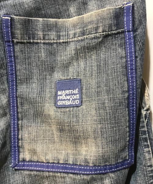 MARITHE+FRANCOIS GIRBAUD（マリテフランソワジルボー）MARITHE+FRANCOIS GIRBAUD (マリテフランソワジルボー) シャトルパンツ ブルー サイズ:36Mの古着・服飾アイテム