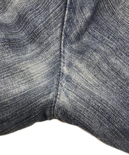 MARITHE+FRANCOIS GIRBAUD（マリテフランソワジルボー）MARITHE+FRANCOIS GIRBAUD (マリテフランソワジルボー) シャトルパンツ ブルー サイズ:36Mの古着・服飾アイテム