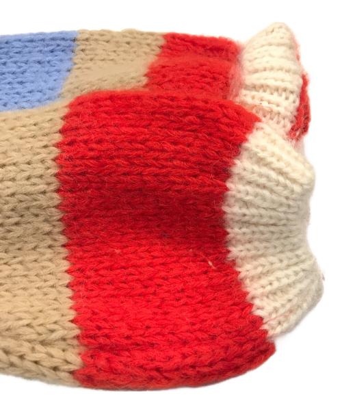 GANNI（ガニー）GANNI (ガニー) モヘア混ニットプルオーバー マルチカラー サイズ:Lの古着・服飾アイテム