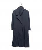 COSコス）の古着「中綿ナイロンロングコート」｜ネイビー