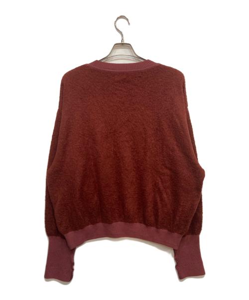 IROQUOIS（イロコイ）IROQUOIS (イロコイ) BOUCLE BRUSH WASH PO レッド サイズ:2の古着・服飾アイテム