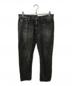 NEIGHBORHOODネイバーフッド）の古着「WASHED DENIM DP MID PANTS」｜インディゴ