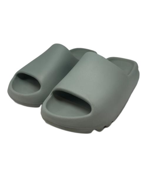 adidas（アディダス）adidas (アディダス) YEEZY SLODE SALT グリーン サイズ:US9の古着・服飾アイテム