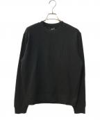A.P.C.アーペーセー）の古着「SWEAT STANDARD APC BRODE」｜ブラック