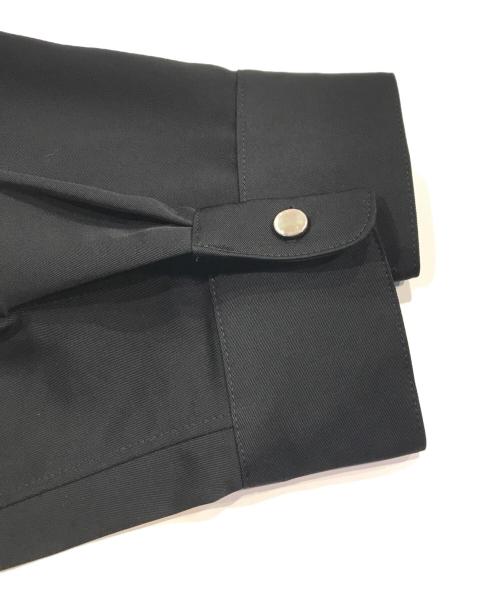 DESIGNWORKS（デザインワークス）DESIGNWORKS (デザインワークス) ストレッチツイル キューバシャツ ブラック サイズ:48 未使用品の古着・服飾アイテム