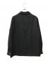 DESIGNWORKS (デザインワークス) ストレッチツイル キューバシャツ ブラック サイズ:48 未使用品：7000円