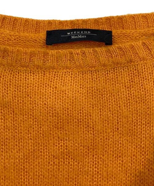 WEEKEND Max Mara（ウィークエンド マックスマーラ）WEEKEND Max Mara (ウィークエンド マックスマーラ) モヘア混ニット オレンジ サイズ:Sの古着・服飾アイテム