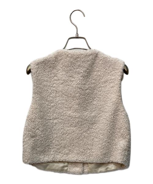 To b. by agnes b.（トゥービー バイ アニエスベー）To b. by agnes b. (トゥービー バイ アニエスベー) エコファージレ ホワイト サイズ:Sの古着・服飾アイテム