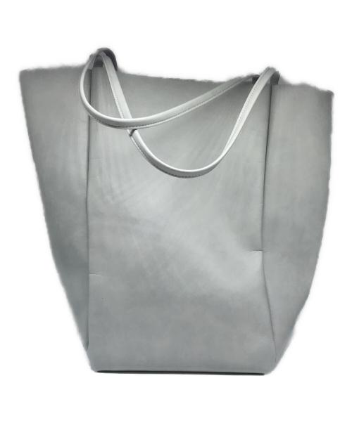 SCUE（スキュー）SCUE (スキュー) ONG STRAP LARGE TOTE バッグ グレーの古着・服飾アイテム