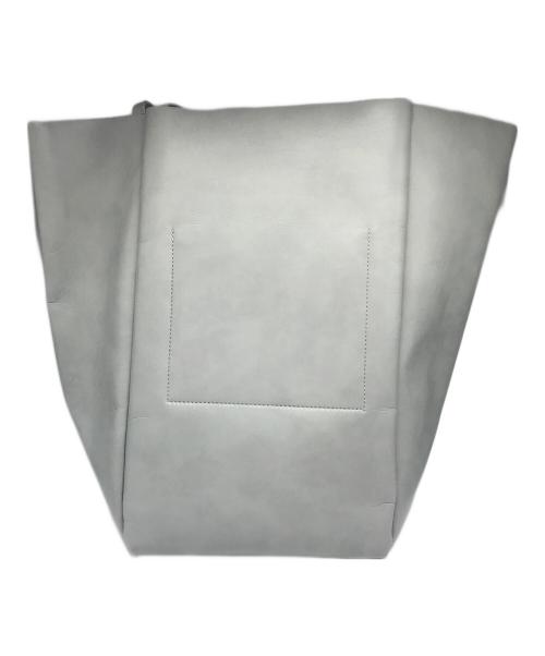 SCUE（スキュー）SCUE (スキュー) ONG STRAP LARGE TOTE バッグ グレーの古着・服飾アイテム