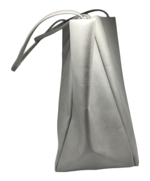 SCUE（スキュー）SCUE (スキュー) ONG STRAP LARGE TOTE バッグ グレーの古着・服飾アイテム