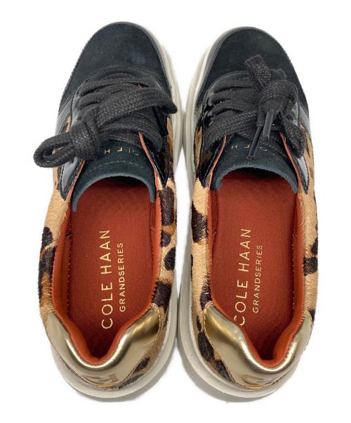COLE HAAN（コールハーン）COLE HAAN (コールハーン) グランドプロ ラリー コート スニーカー ブラック×ベージュ サイズ:5 1/2の古着・服飾アイテム