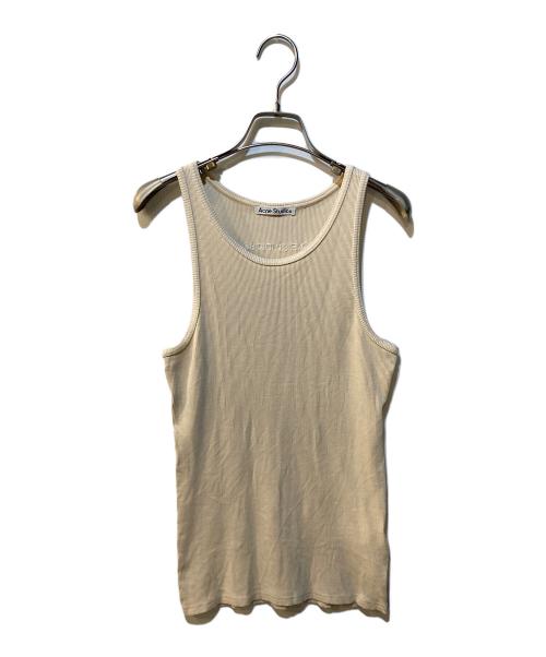 Acne studios（アクネ ストゥディオス）Acne studios (アクネ ストゥディオス) タンクトップ ベージュ サイズ:Sの古着・服飾アイテム