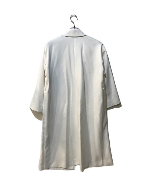 M-PREMIER COUTURE（エムプルミエクチュール）M-PREMIER COUTURE (エムプルミエクチュール) ロングコート ホワイト サイズ:34 未使用品の古着・服飾アイテム