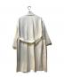M-PREMIER COUTURE (エムプルミエクチュール) ロングコート ホワイト サイズ:34 未使用品：7000円