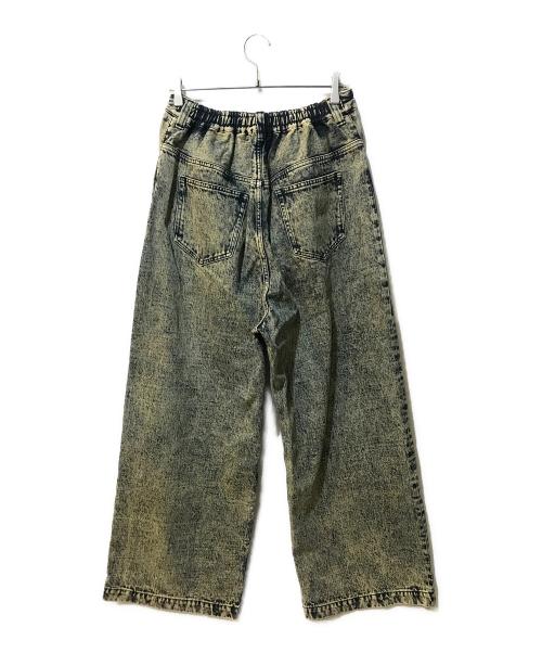 MAISON SPECIAL（メゾンスペシャル）MAISON SPECIAL (メゾンスペシャル) 11oz Chemical Over-Dye Denim Buggy Pants ブルー サイズ:2の古着・服飾アイテム