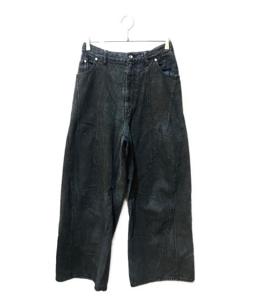 MAISON SPECIAL（メゾンスペシャル）MAISON SPECIAL (メゾンスペシャル) Three-Dimensional Cutting Denim Pants インディゴ サイズ:1の古着・服飾アイテム