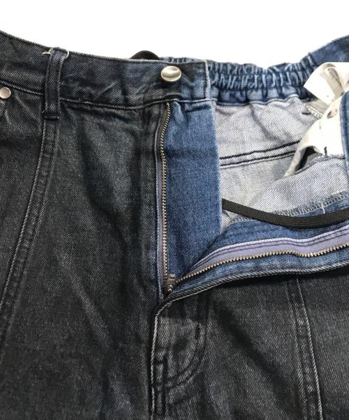 MAISON SPECIAL（メゾンスペシャル）MAISON SPECIAL (メゾンスペシャル) Three-Dimensional Cutting Denim Pants インディゴ サイズ:1の古着・服飾アイテム