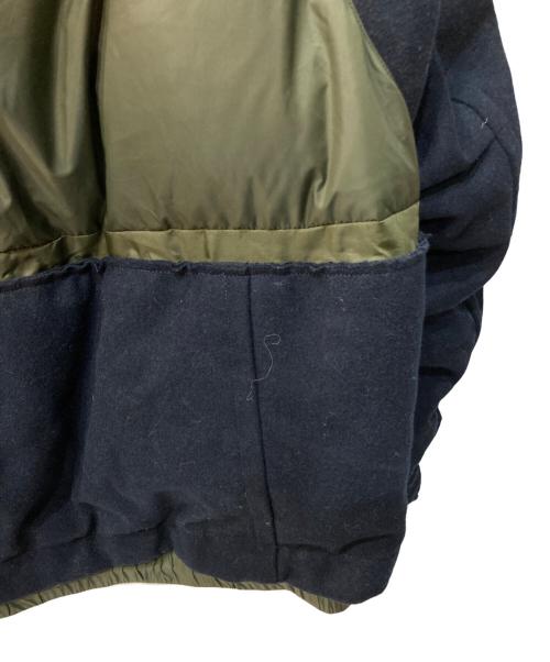 sacai（サカイ）sacai (サカイ) NIKE (ナイキ) NRG RH PARKA ネイビー×カーキ サイズ:Sの古着・服飾アイテム