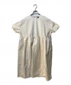 オオカミとフクロウオオカミトフクロウ）の古着「コットンワンピース」｜ベージュ