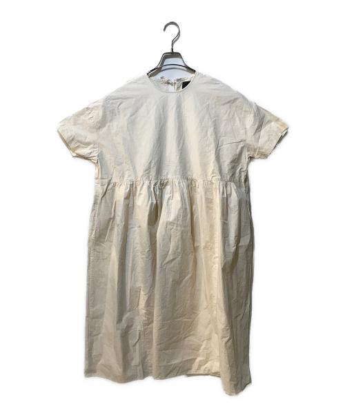 オオカミとフクロウ（オオカミトフクロウ）オオカミとフクロウ (オオカミトフクロウ) コットンワンピース ベージュ サイズ:Freeの古着・服飾アイテム