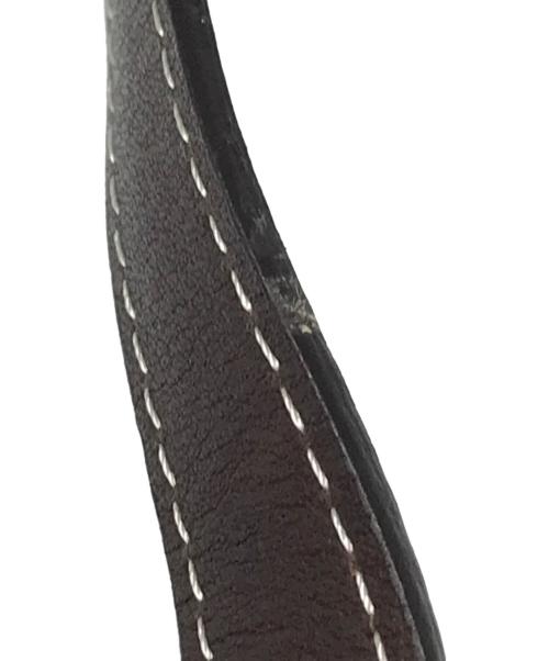 ear PAPILLONNER（イアパピヨネ）ear PAPILLONNER (イアパピヨネ) トラ柄 コットン×レザートートバッグ マルチカラーの古着・服飾アイテム