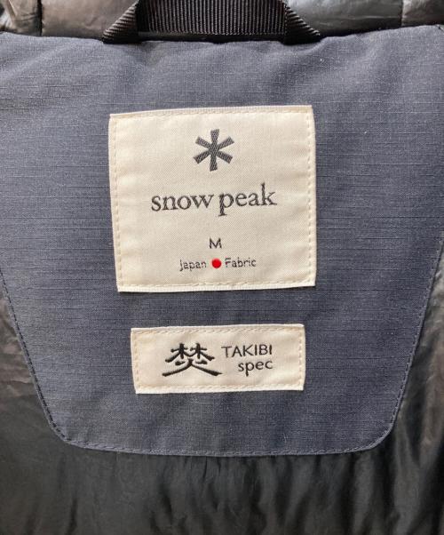 Snow peak（スノーピーク）Snow peak (スノーピーク) FR 2L Down Coat　ダウンコート ネイビー サイズ:Mの古着・服飾アイテム