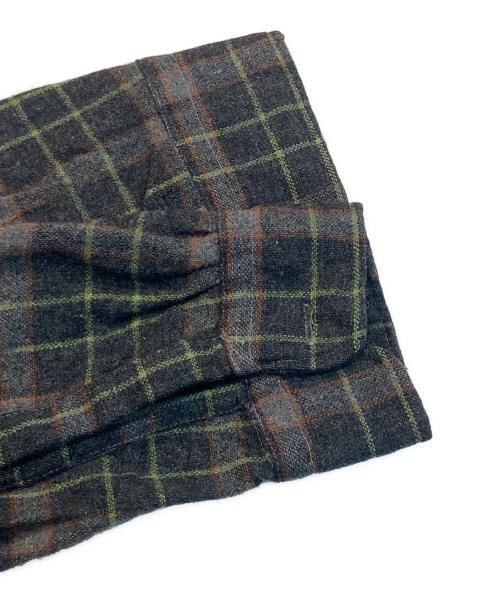 TOWN CRAFT（タウンクラフト）TOWN CRAFT (タウンクラフト) チェックシャツ グレー サイズ:Mの古着・服飾アイテム