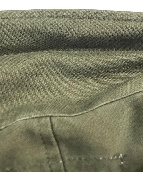 Rebuild by Needles（リビルドバイニードルス）Rebuild by Needles (リビルドバイニードルス) 再構築ミリタリーコート オリーブ サイズ:Sの古着・服飾アイテム