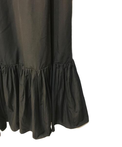 CLANE（クラネ）CLANE (クラネ) ボリュームギャザーキャミソールドレス ブラック サイズ:1の古着・服飾アイテム
