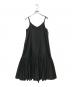 CLANE (クラネ) ボリュームギャザーキャミソールドレス ブラック サイズ:1：8000円