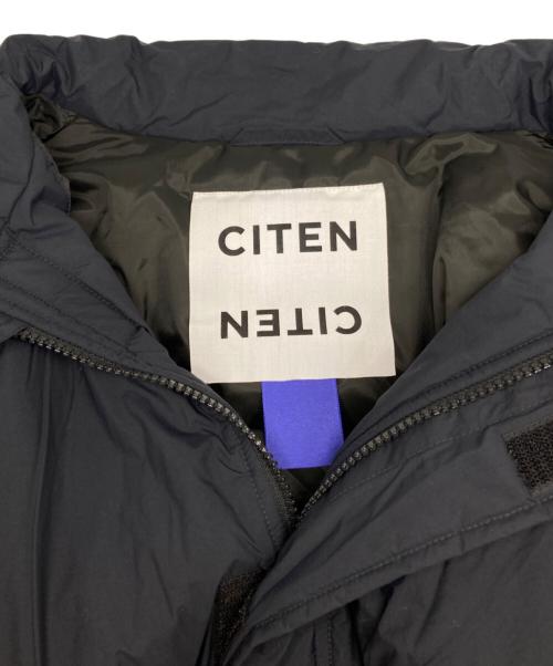 CITEN（シテン）CITEN (シテン) パデッドロングコート ブラック サイズ:Mの古着・服飾アイテム