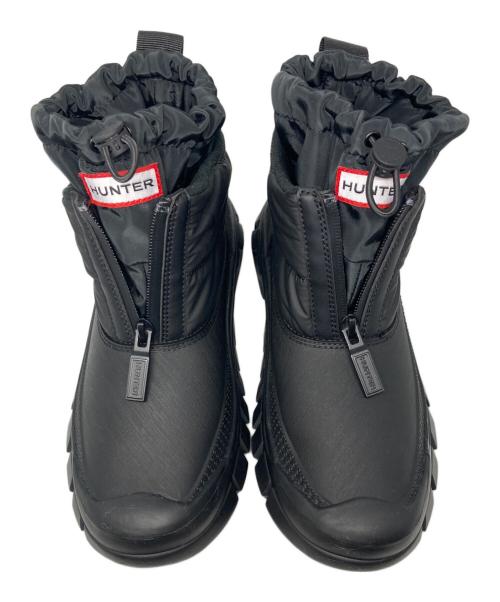 HUNTER（ハンター）HUNTER (ハンター) スノーショートブーツ ブラック サイズ:UK6の古着・服飾アイテム