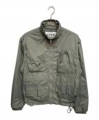 CITENシテン）の古着「マルチポケットブルゾン」｜カーキ