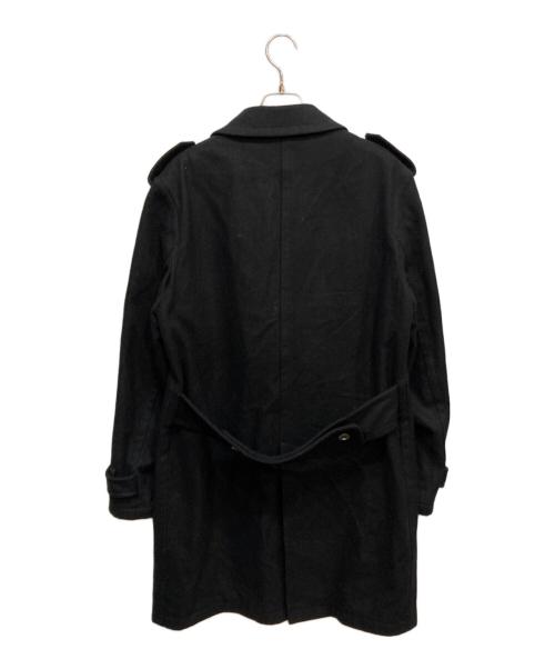 BURBERRY LONDON（バーバリーロンドン）BURBERRY LONDON (バーバリーロンドン) Pコート ブラック サイズ:48の古着・服飾アイテム