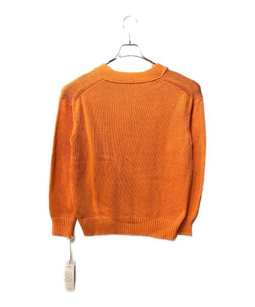 Diagram（ダイアグラム）Diagram (ダイアグラム) リリヤーンニットカーディガン オレンジ サイズ:36 未使用品の古着・服飾アイテム