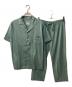 TENERITA（テネリータ）の古着「80/2プレーンジャージセットアップ」｜グリーン