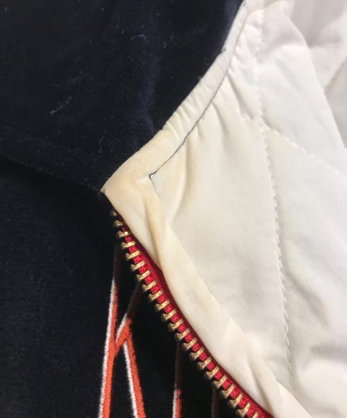 KOZABURO（コウザブロウ）KOZABURO (コウザブロウ) Navy Velour Orients Souvenir JKT オリーブ サイズ:1の古着・服飾アイテム