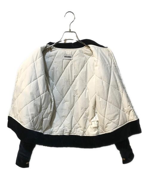 KOZABURO（コウザブロウ）KOZABURO (コウザブロウ) Navy Velour Orients Souvenir JKT オリーブ サイズ:1の古着・服飾アイテム